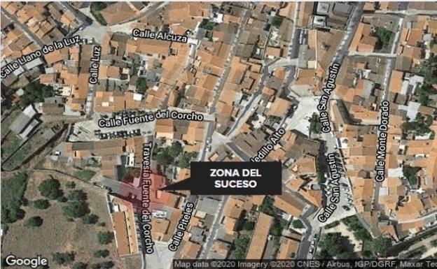 Herido grave tras sufrir un atropello en Jerez de los Caballeros