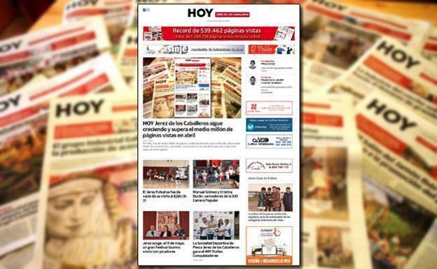 HOY Jerez lidera la red de Hiperlocales del Diario HOY en número de visitas, páginas vistas y navegadores únicos
