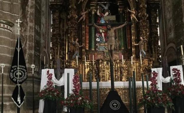 El triduo en honor del Santísimo Cristo de la Vera Cruz se celebra los días 12, 13 y 14 de marzo