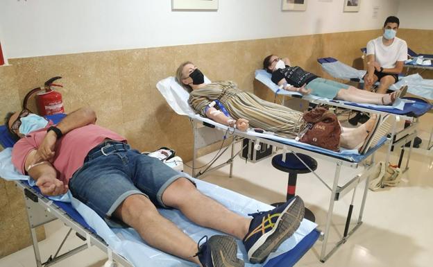 Los donantes aportan 306 bolsas de sangre en la segunda campaña del año