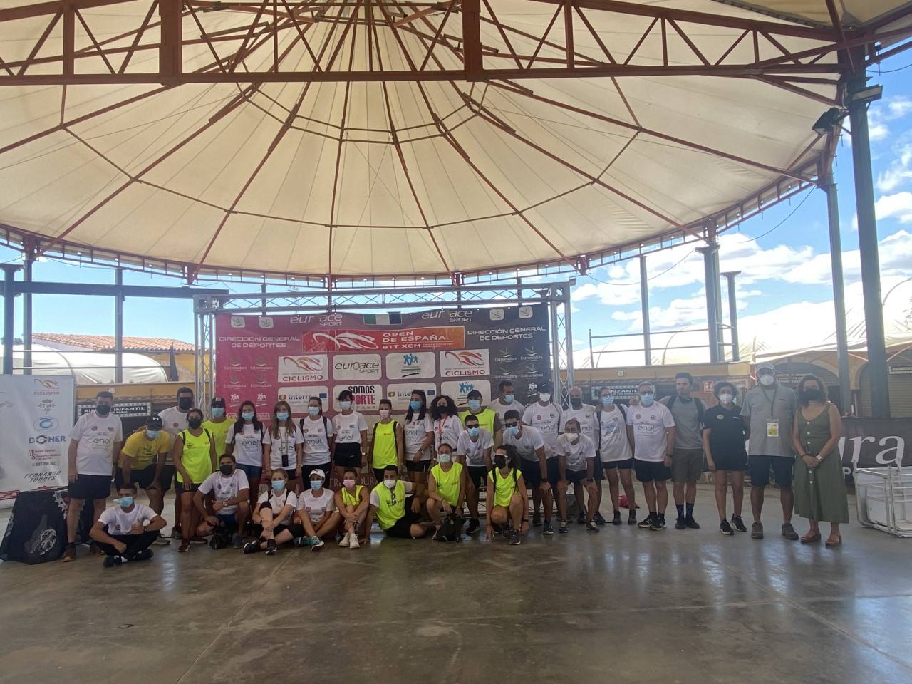 El IX Maratón Templario BTT Open de España reúne a 450 participantes
