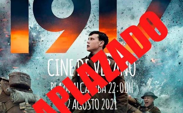 Se aplaza la primera sesión del programa 'Cine de Verano' en Jerez de los Caballeros, prevista para esta noche