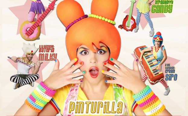 El Parque de 'Popagallina' acoge, el 20 de agosto, el espectáculo infantil 'Pinturilla, la Pandilla Vainilla'