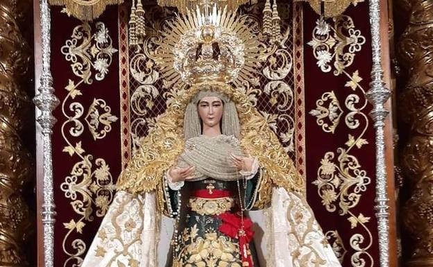 La novena en honor de Nuestra Señora del Rosario comienza, este sábado, en la iglesia de Santa Catalina