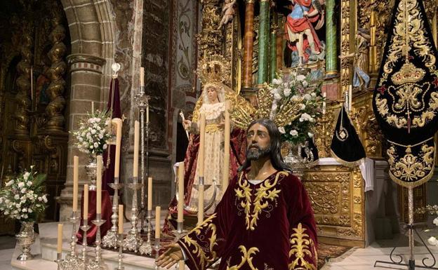 El triduo en honor del Santísimo Cristo en la Oración en el Huerto y Nuestra Señora del Rosario comienza este viernes