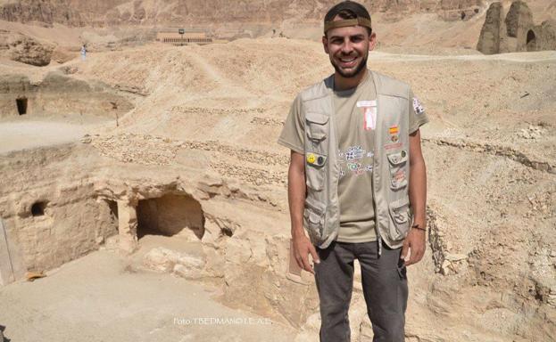 El egiptólogo Mario Méndez regresa a Egipto para continuar con el Proyecto 'Visir Amen-Hotep Huy AT-28-'