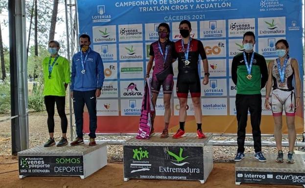El jerezano José María Álvarez sube al pódium en el Campeonato de España de Duatlón Cros