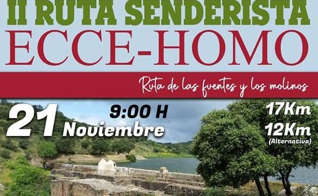 La Cofradía del Señor Ecce-Homo organiza, este domingo, la segunda edición de su ruta senderista