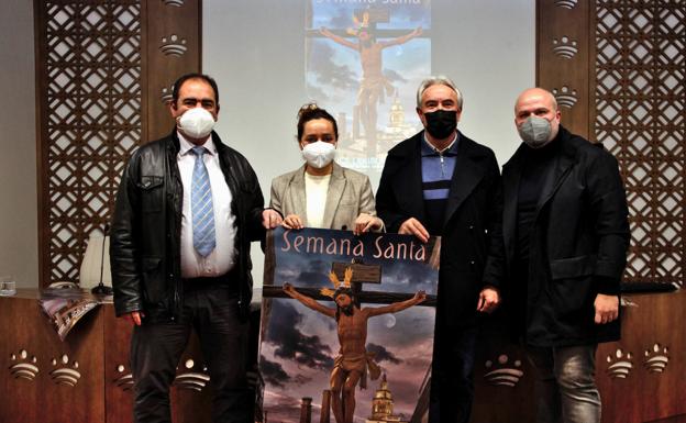El Cristo restaurado de la Vera Cruz ilustra el cartel de Semana Santa 2022 de Jerez de los Caballeros