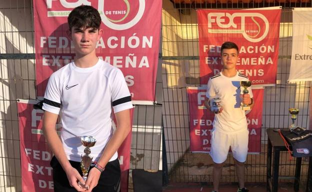 Alberto Hernández y Daniel Regajo se clasifican para la Fase Provincial de Judex Promocional de tenis