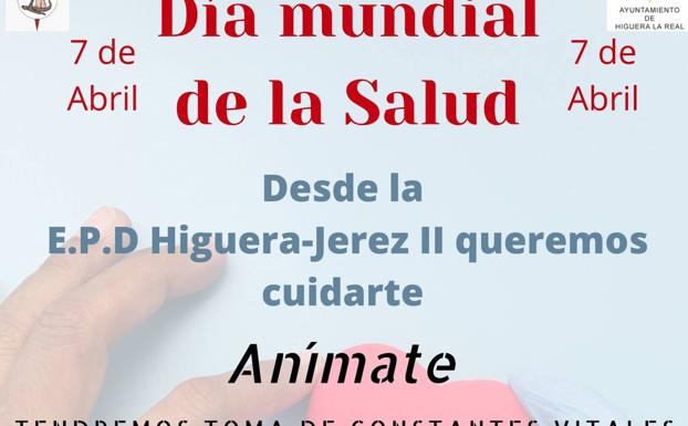 La Escuela Profesional Dual Higuera-Jerez II propone, este jueves, diferentes actividades con motivo del Día Mundial de la Salud