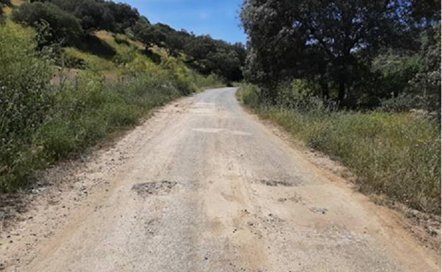 La Junta invertirá más de 1,1 millón de euros en acondicionar el camino rural de Jerez de los Caballeros a Encinasola
