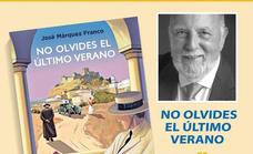 José Márquez Franco presenta su libro «No olvides el último verano», este martes, en el auditorio del Conventual San Agustín