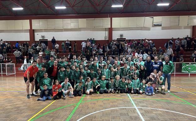 Victoria del Jerez Futsal ante el Grupo López Bolaños