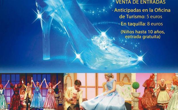 El cine-teatro Balboa acoge este viernes, 16 de diciembre, 'Cenicienta. El musical'