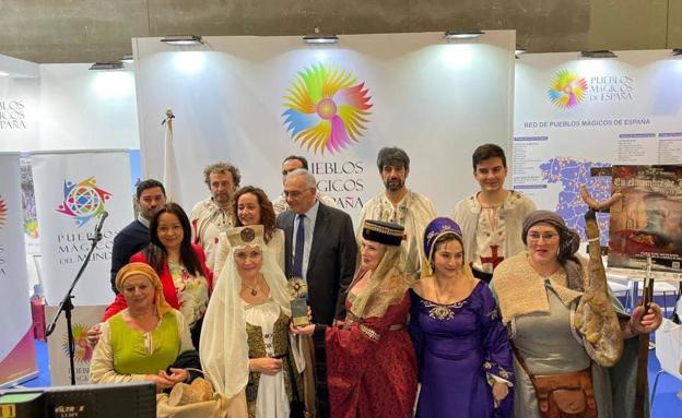 El Festival Templario recibe el premio «Evento Cultural Singular 2023» de la Red de Pueblos Mágicos de España