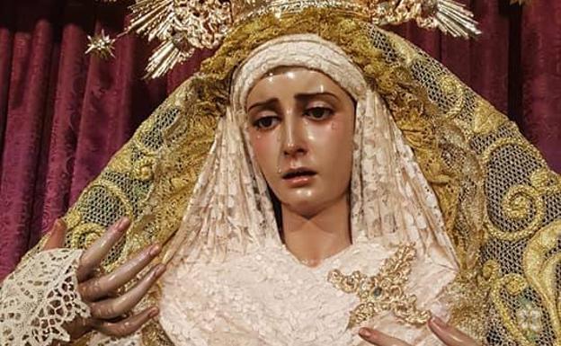 La Cofradía del Señor Coronado de Espinas continúa, este sábado, con la celebración del triduo en honor de sus titulares