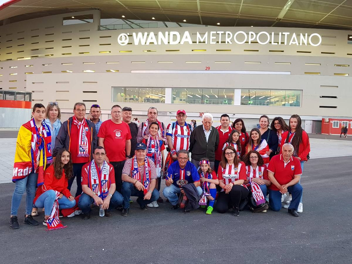 La Peña Atlética 'La Zarza' visita este sábado el Wanda Metropolitano