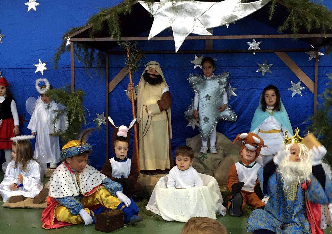 Los alumnos del colegio escenificarán un belén viviente