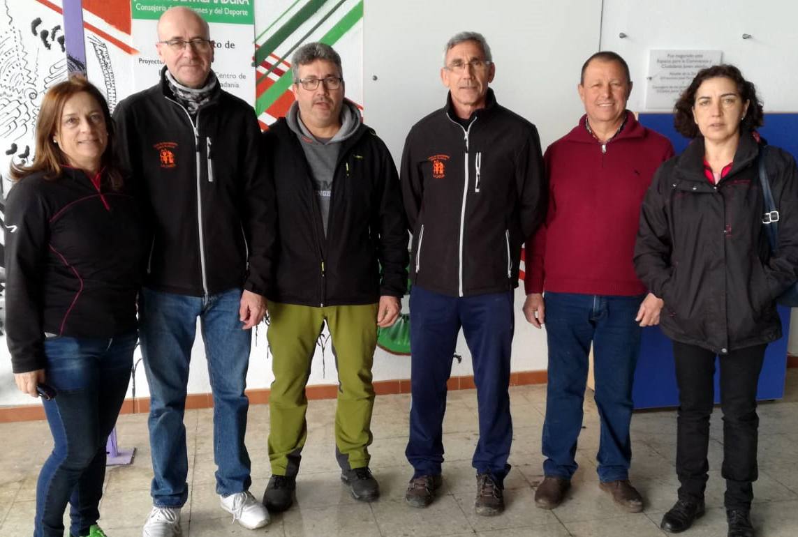 Roque Gómez, nuevo presidente del club de senderismo 'Peñas Blancas'