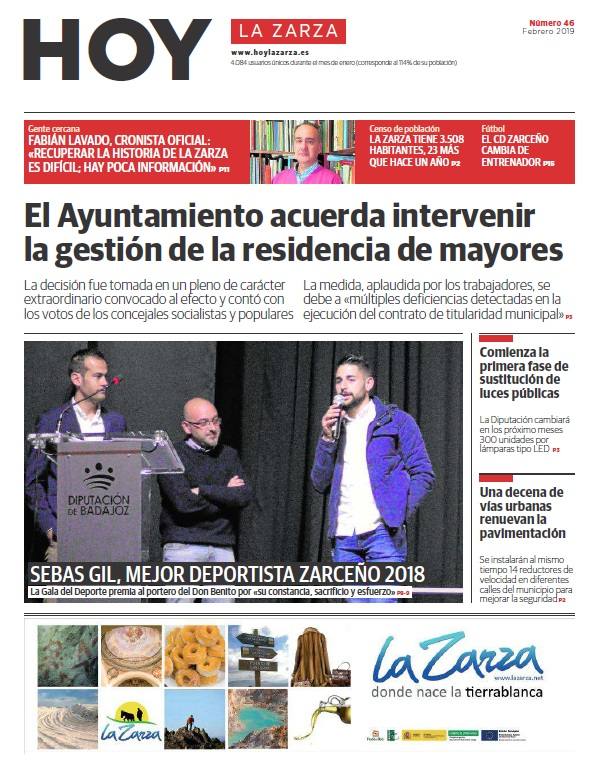 Este lunes sale el periódico de febrero