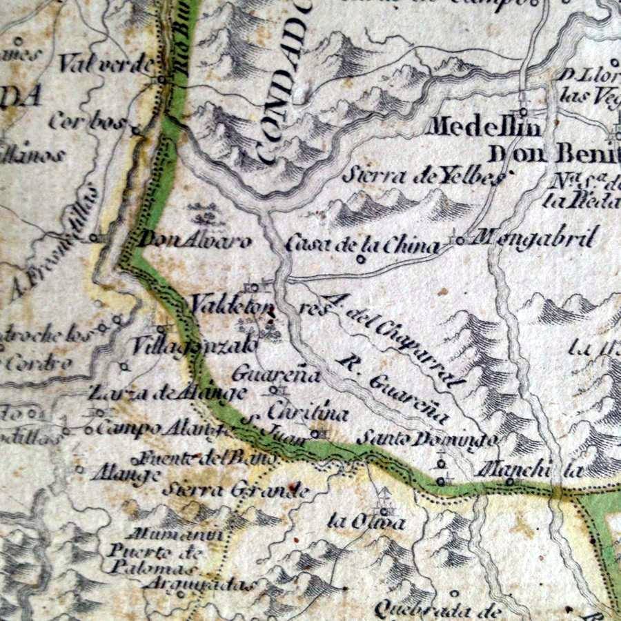 La Zarza según el censo de Floridablanca (1787)