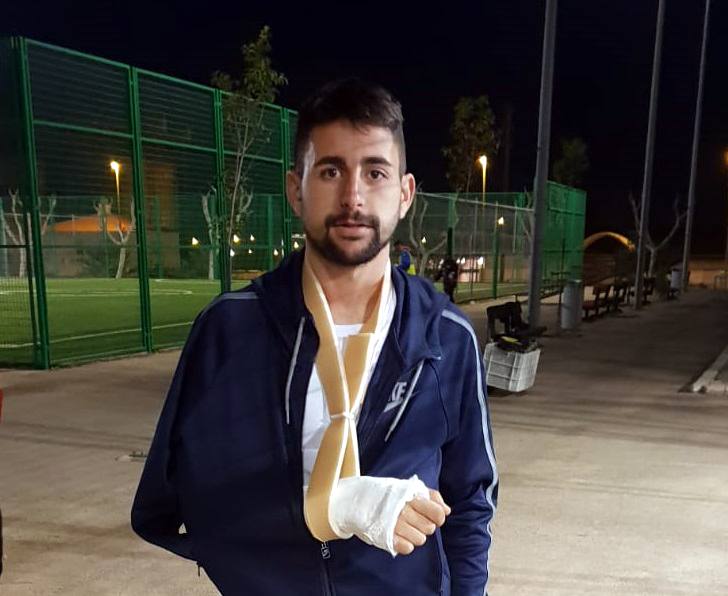 Sebas Gil podría perderse, por lesión, lo que resta de temporada