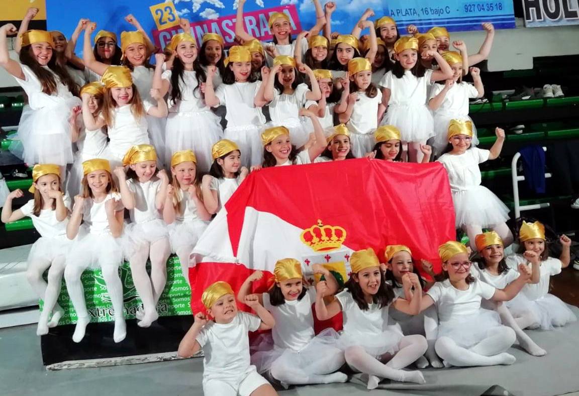 La Escuela de Gimnasia Coreográfica, presente en la Gimnastrada de Cáceres