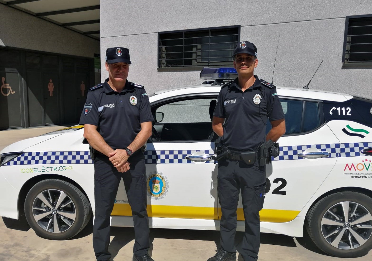 La Policía Local de La Zarza estrena uniforme
