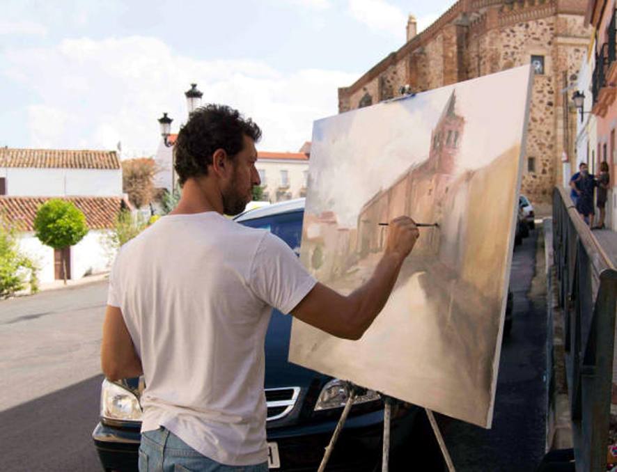 El Certamen Internacional de Pintura al aire libre alcanza su sexta edición