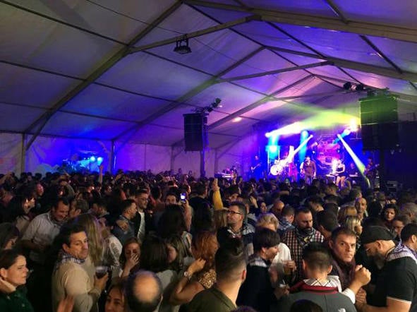 Todo preparado para la celebración de San Martín