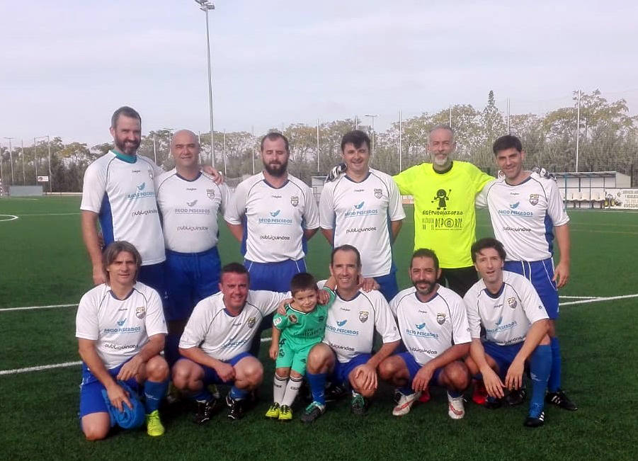 Los veteranos del CD Zarceño participan en la liga de Mérida
