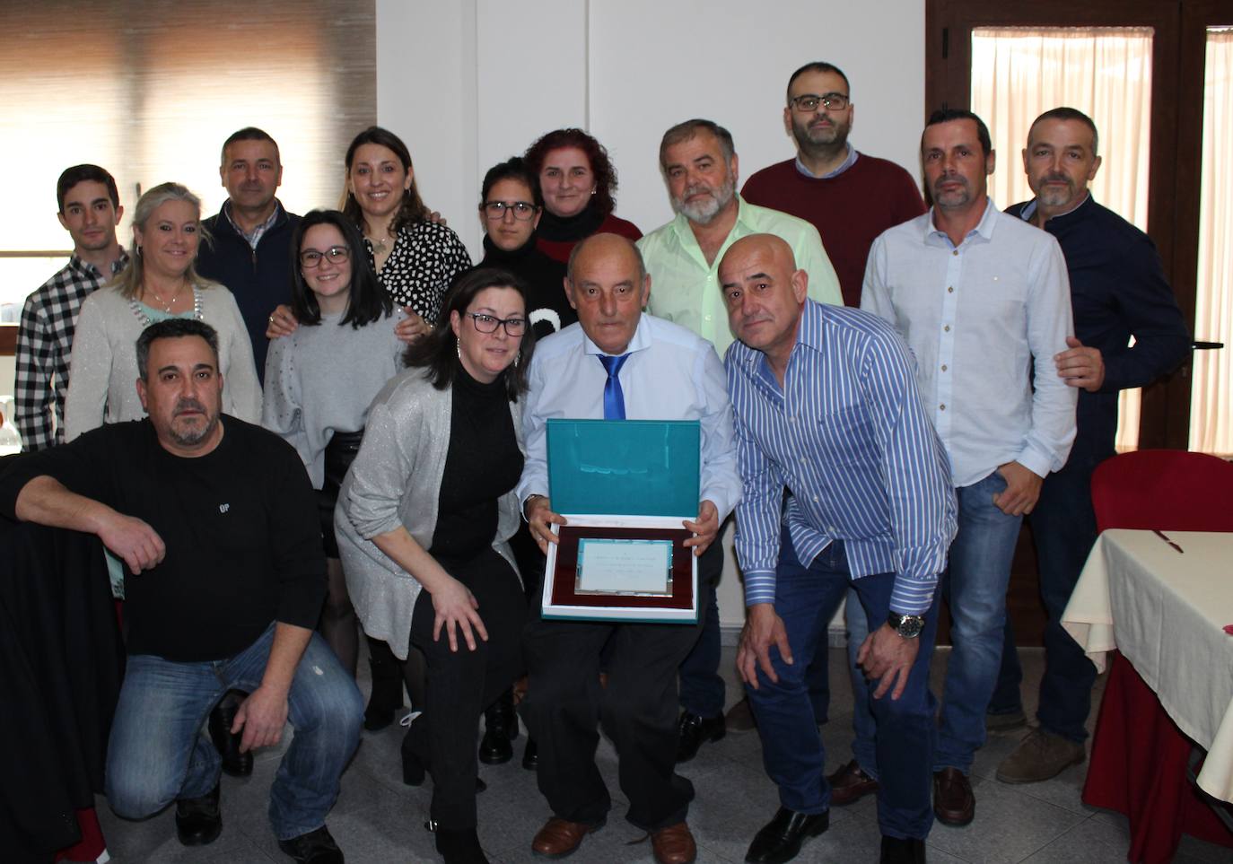 La agrupación local de Protección Civil homenajea a Indalecio Monge