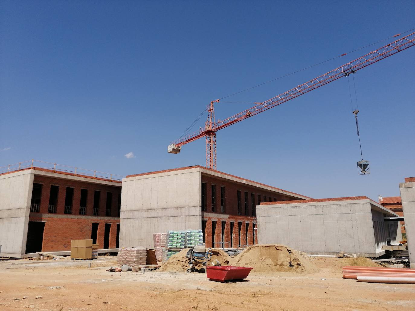 Las obras del nuevo colegio recuperan el pulso
