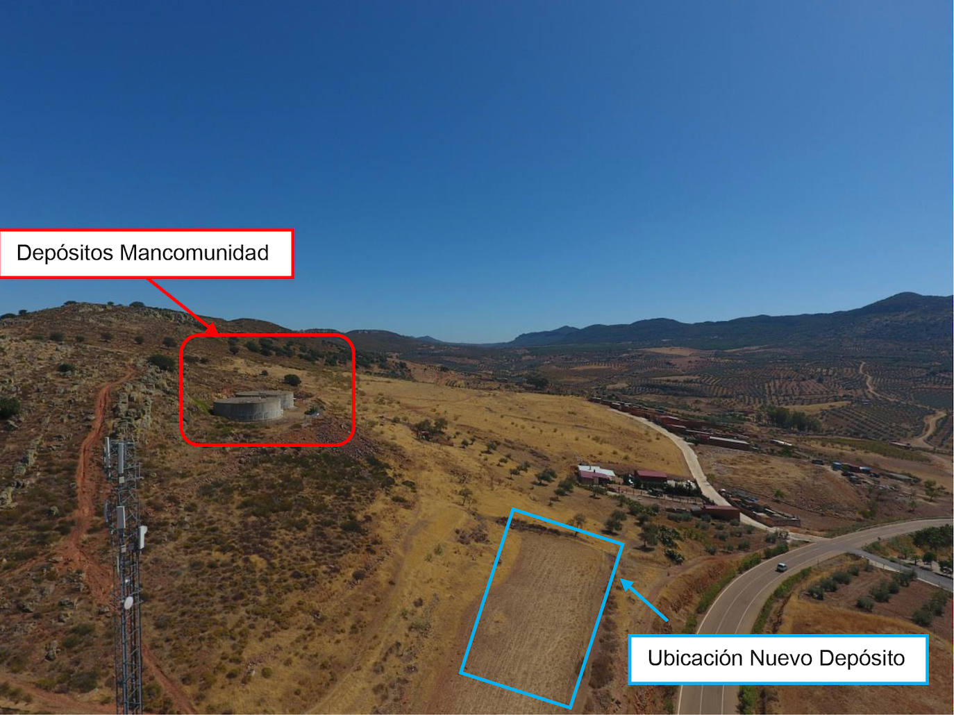 Aprobada la construcción de los nuevos depósitos de agua