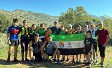 El grupo de detección de talentos de carreras por montaña entrena en La Zarza
