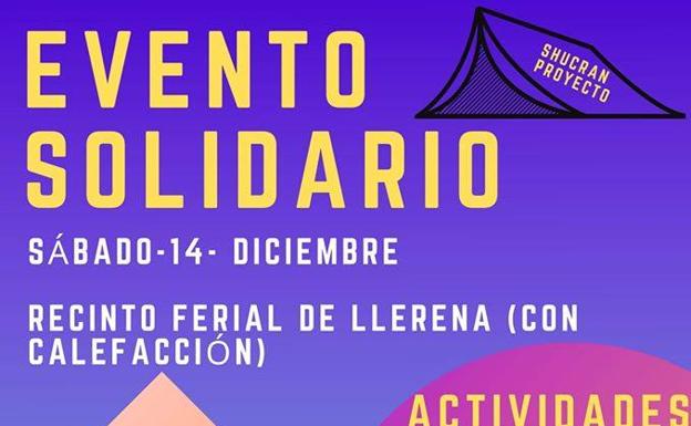 Suchran proyecto organiza un evento solidario el 14 de diciembre