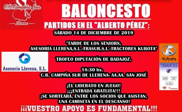 El Pérez Escobar acoge su última jornada de baloncesto del año