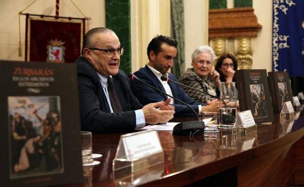 Luis Garraín presenta su libro sobre Zurbarán en Llerena