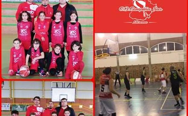 Convivencia de minibasket y derrota del senior del Campiña Sur este fin de semana