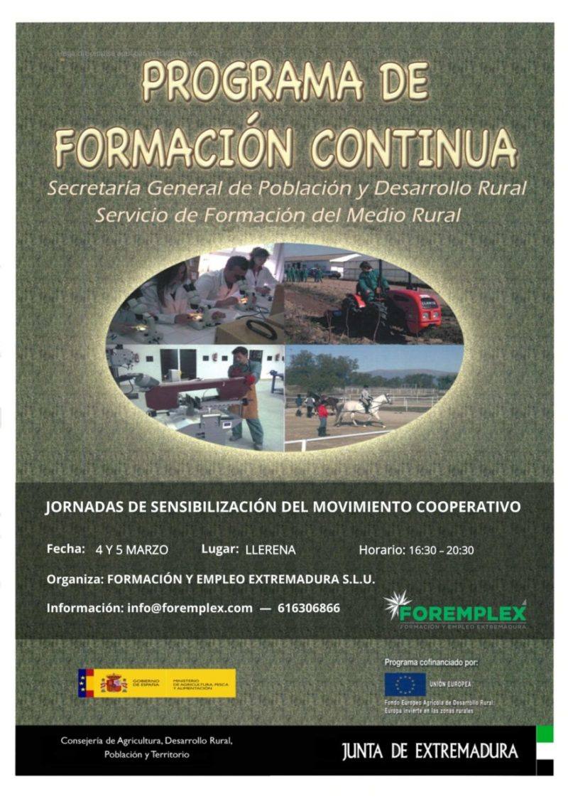 Programa de formación continua en Llerena
