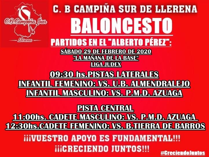 Fin de semana con la base del Campiña Sur