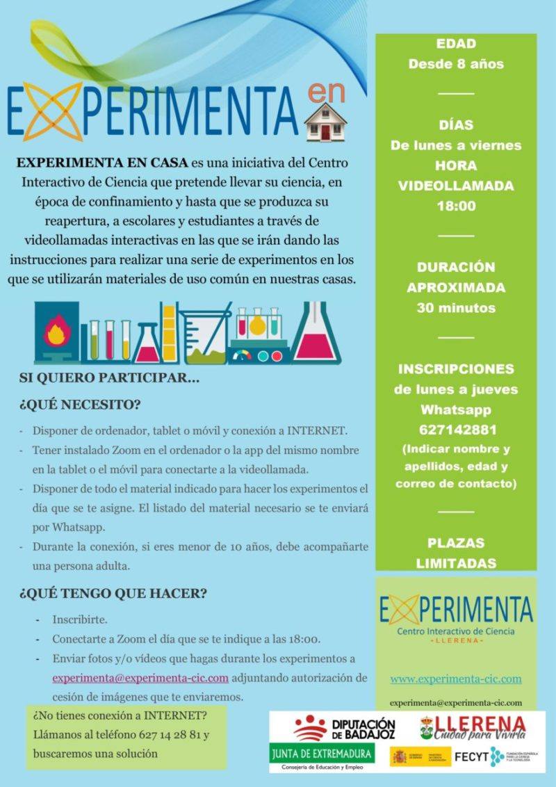 EXPREMIENTA se traslada a tu casa