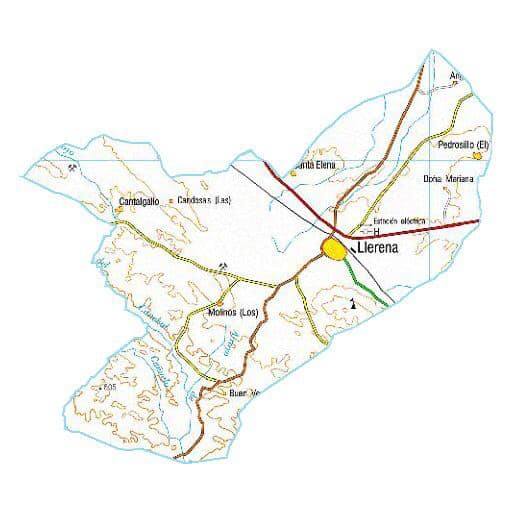 Zona permitida para realizar deporte en Llerena