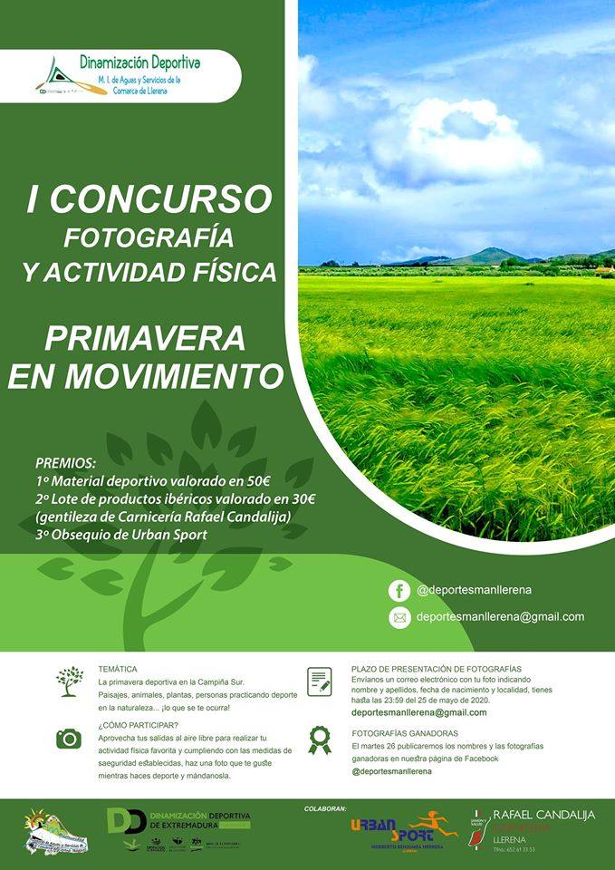 I Concurso de fotografía y actividad física 'Primavera en movimiento'