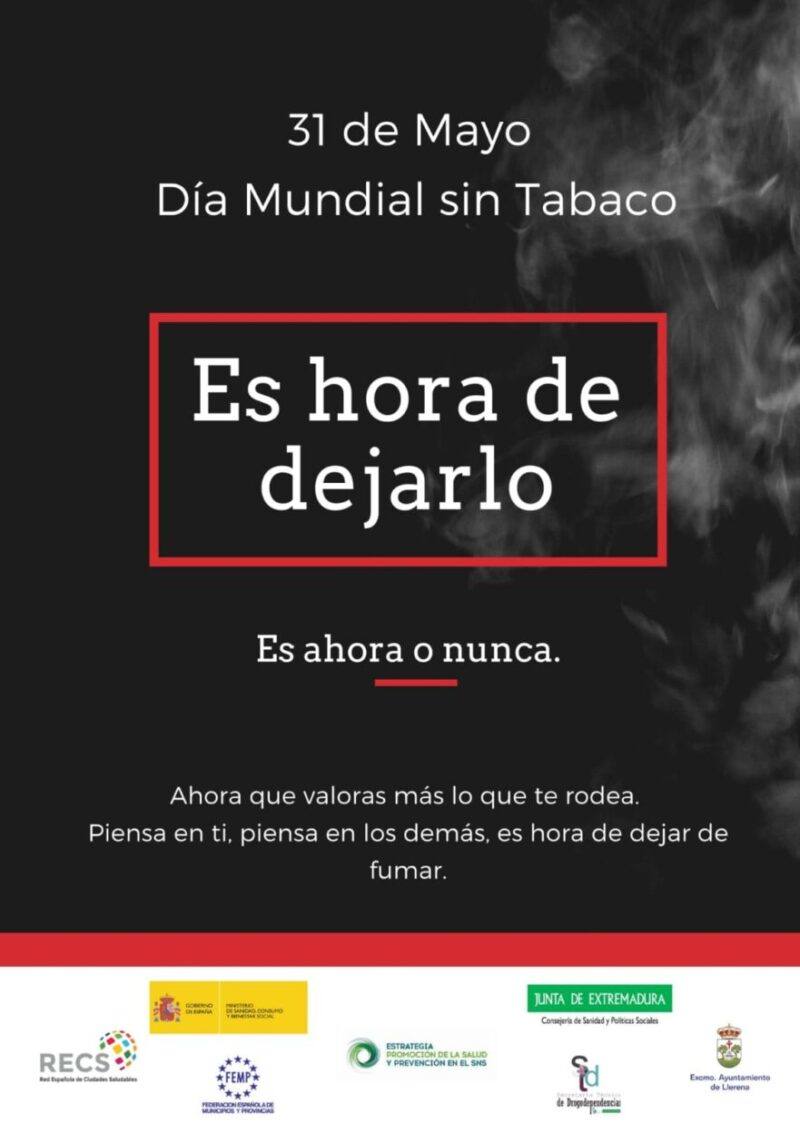 Llerena se sumó al Día Mundial sin Tabaco