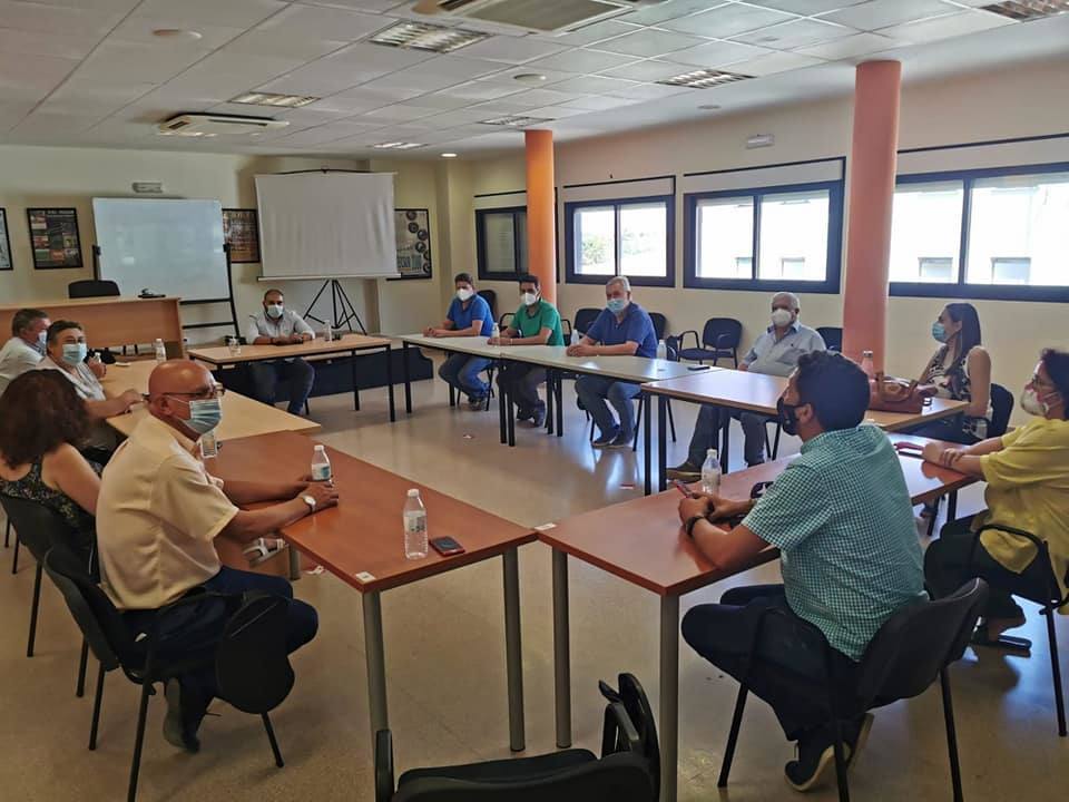 Los alcaldes de la comarca se reúnen frente al COVID-19