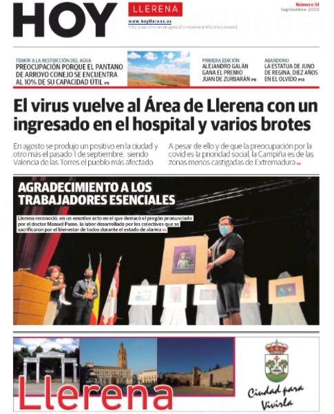 Ya puedes hacerte con el número 51 de HOY Llerena