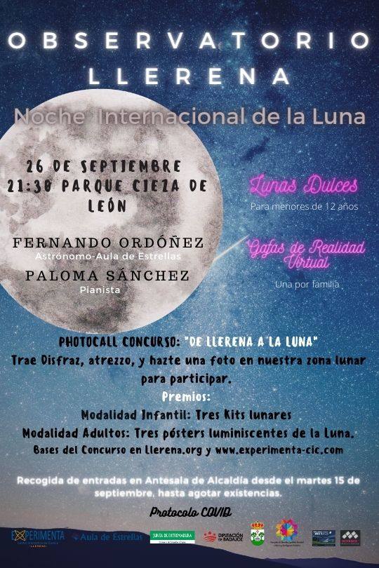 Llerena celebra la Noche Internacional de la Luna