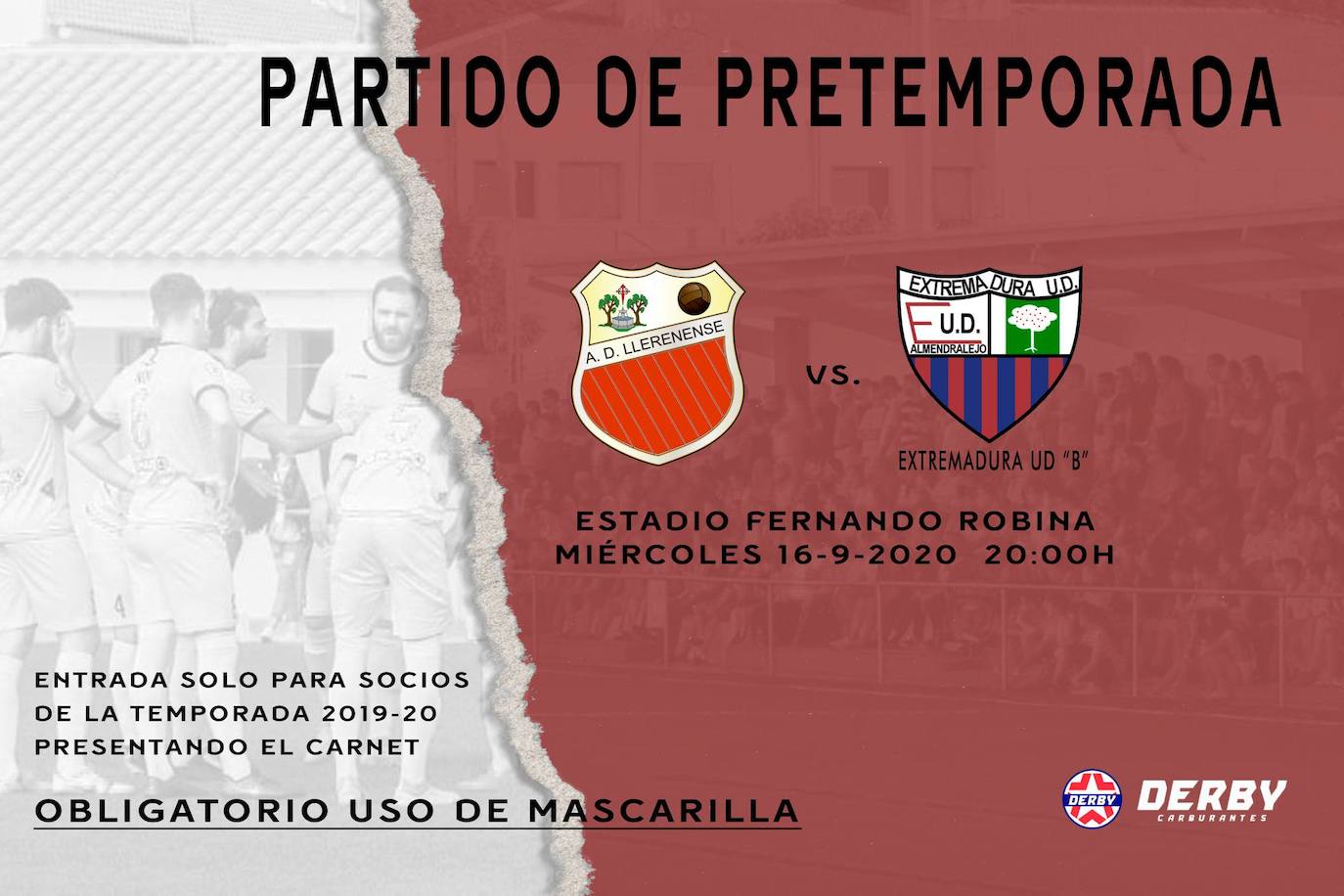 El Llerenense se enfrenta al Extremadura B este miércoles